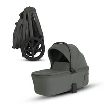 Silver Cross Cove 2 Compact Bassinet, Pewter Image 1