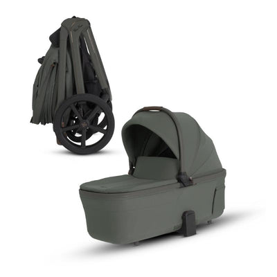 Silver Cross Cove 2 Compact Bassinet, Pewter Image 1