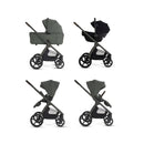 Silver Cross Cove 2 Compact Bassinet, Pewter Image 2