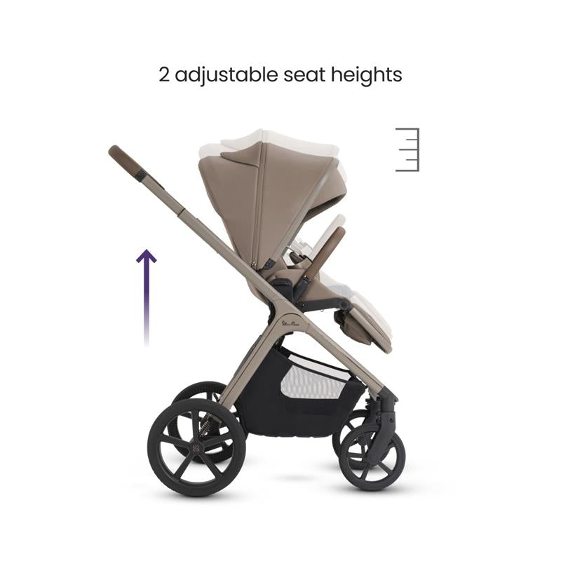 Silver Cross Cove 2 Full-Size All-Terrain Stroller, Champagne Image 5