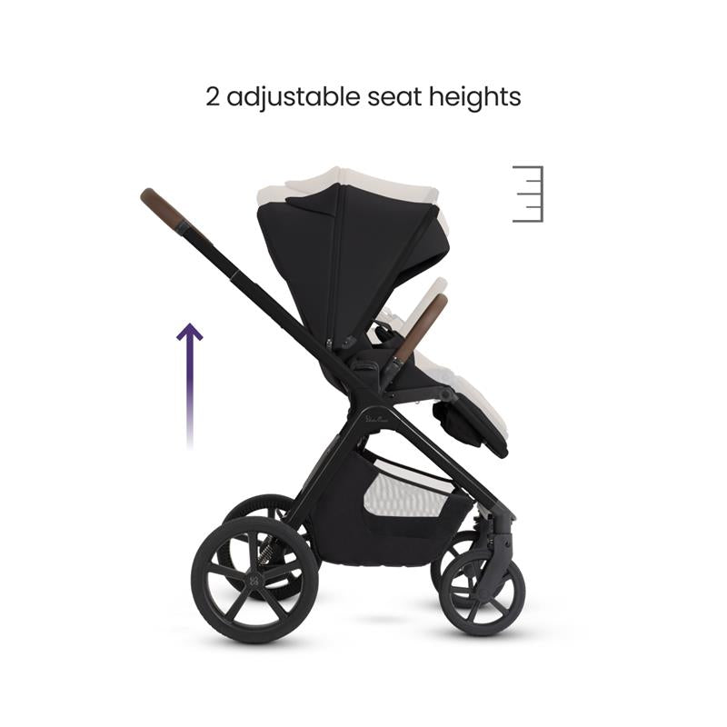 Silver Cross Cove 2 Full-Size All-Terrain Stroller, Onyx Black Image 7
