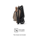 Silver Cross - Nia Compact Folding Bassinet, Champagne Image 8