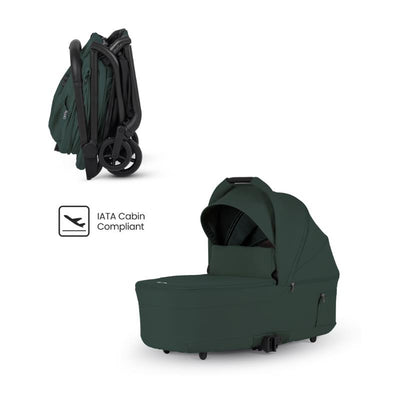 Silver Cross - Nia Compact Folding Bassinet, Conifer Image 1