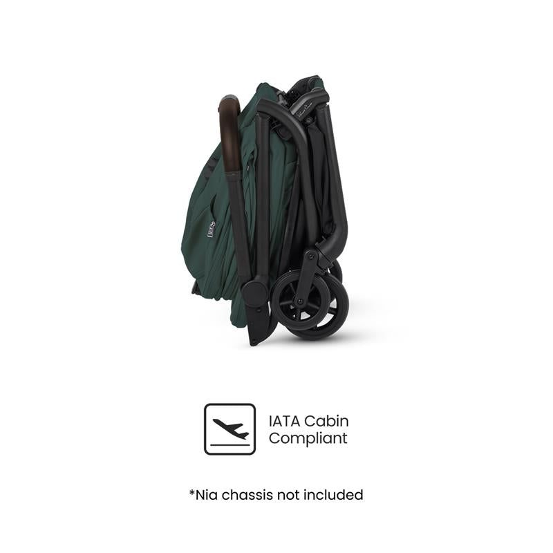 Silver Cross - Nia Compact Folding Bassinet, Conifer Image 7