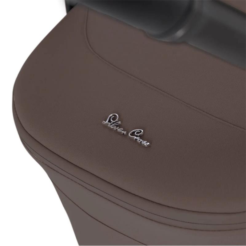 Silver Cross Nia Compact Stroller & Folding Bassinet Bundle, Chocolate Image 13