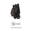 Silver Cross Nia Compact Stroller & Folding Bassinet Bundle, Chocolate Image 9