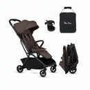 Silver Cross Nia Compact Stroller Travel Bundle - Chocolate Image 1