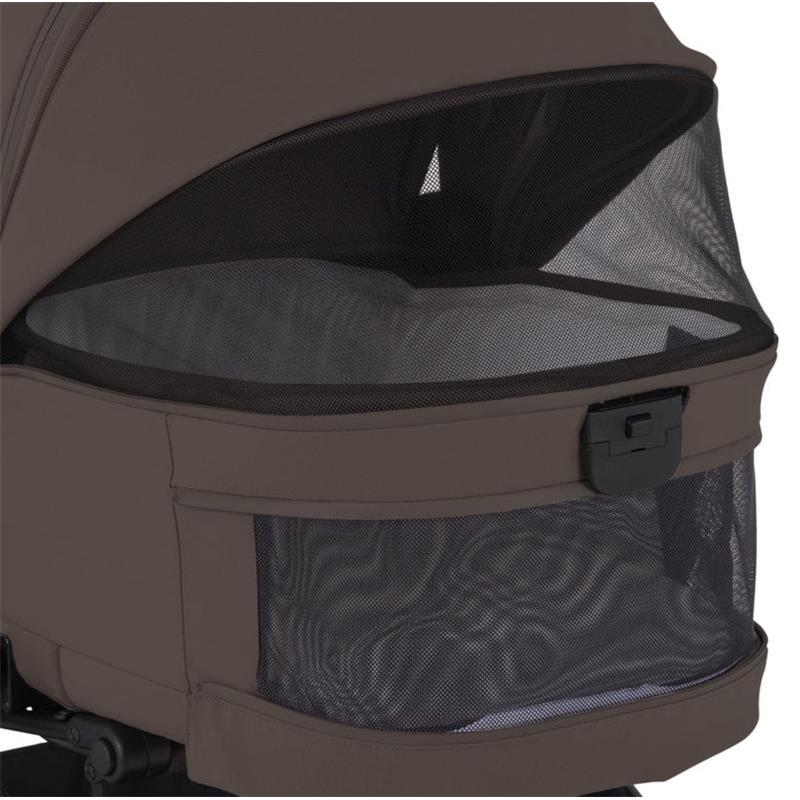 Silver Cross Nia Compact Travel Stroller & Bassinet Bundle, Chocolate Image 10