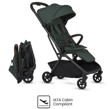 Silver Cross Nia Compact Travel Stroller & Bassinet Bundle, Conifer Image 2