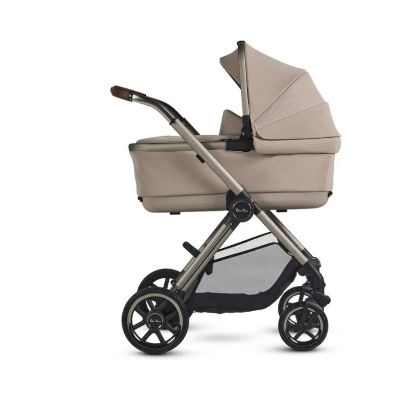 Silver Cross - Reef 2 Multi-Terrain Modular Stroller + Bassinet Bundle, Frappe-