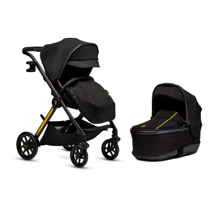 Silver Cross Reef AL Giallo Stroller Bassinet Bundle