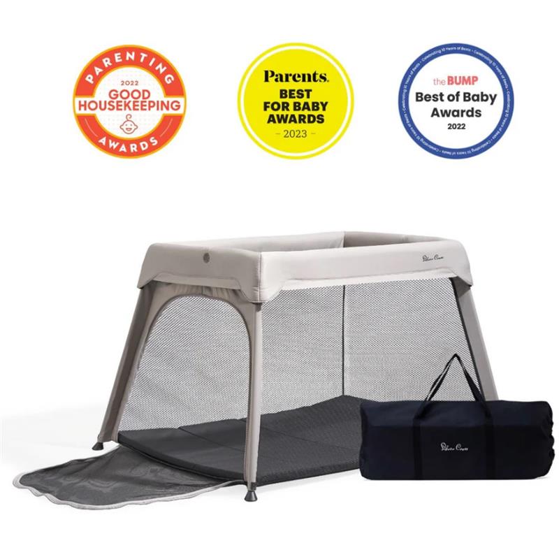 Silver Cross - Sleep & Go Travel Crib, Stone Image 3