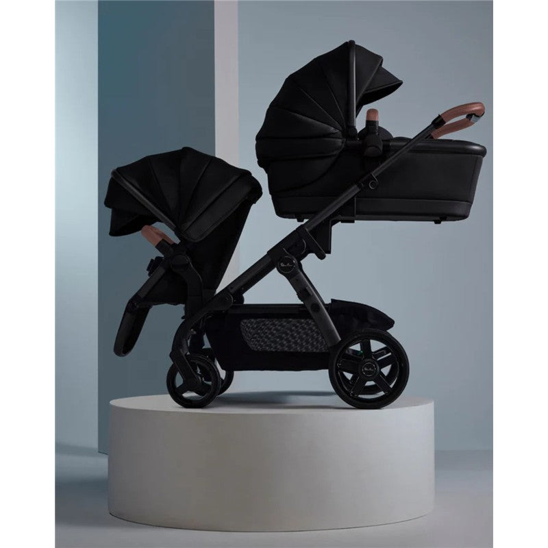 Silver Cross - Wave 3 Complete - Seat, Bassinet, & Tandem - Licorice Image 4