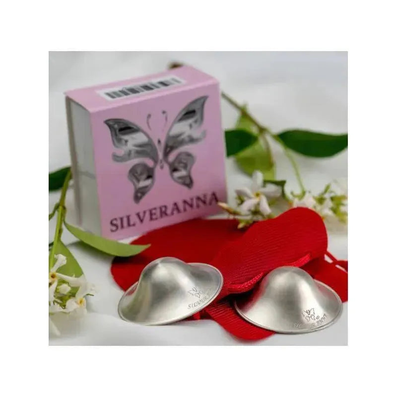 Silveranna® 925 Silver Nipple Shields - Xl (With Case) Image 2