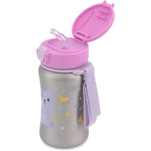 Skip Hop 12 oz Toddler Sippy Cup with Straw, Besties Squad Cat Image 1