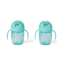 Skip Hop - 2 Pk Sip To Straw Cup, Teal Image 1