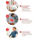 Skip Hop - Baby & Kids Sound, Sleep, and Routine Training Machine, Night Light, Alarm Clock, White Noise, Voice Prompts  Image 6
