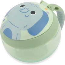 Skip Hop Baby Snack Container Mealtime Snack Cup, Besties Squad Elephant Image 1