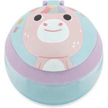 Skip Hop Baby Snack Container Mealtime Snack Cup, Besties Squad Unicorn Image 2