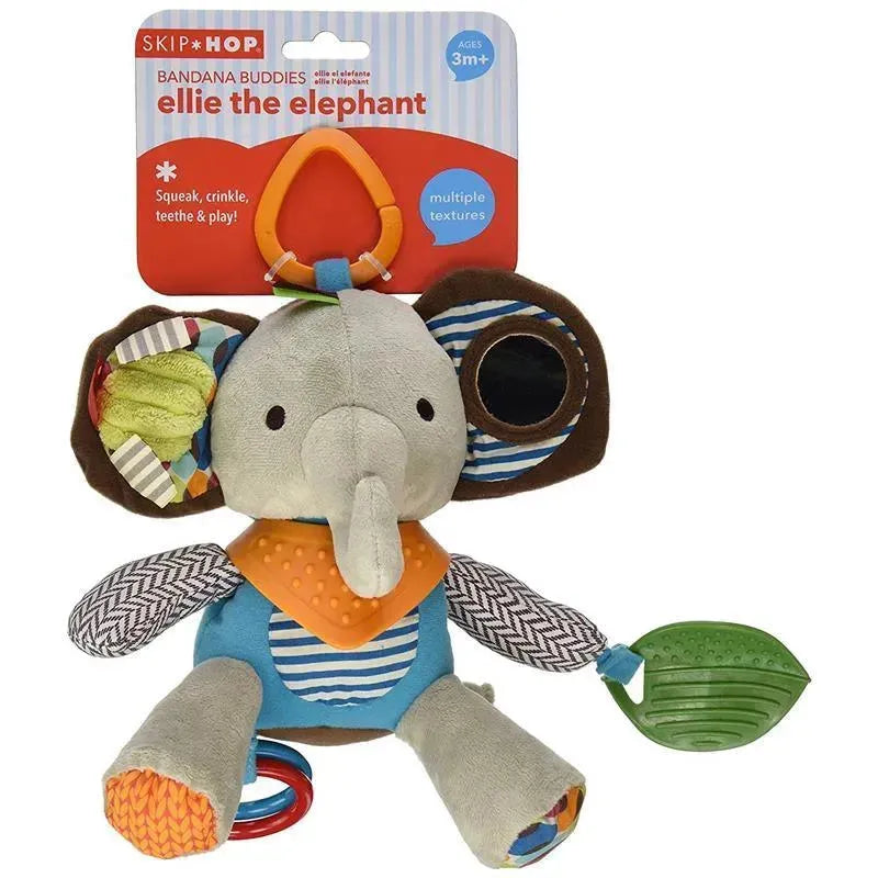 Skip Hop Bandana Buddies Activity Animals, Elephant Image 5