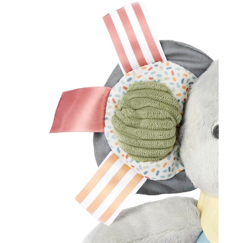 Skip Hop Bandana Buddies Soft Textured Baby Activity, Elephant Image 3