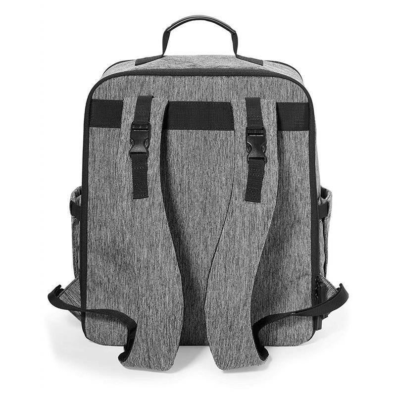 Skip Hop - Baxter Diaper Backpack, Textured Grey Image 7