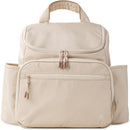 Skip Hop Diaper Bag Backpack with Portable Changing Pad, Forma Next Oat Image 1
