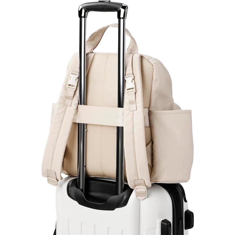 Skip Hop Diaper Bag Backpack with Portable Changing Pad, Forma Next Oat Image 3