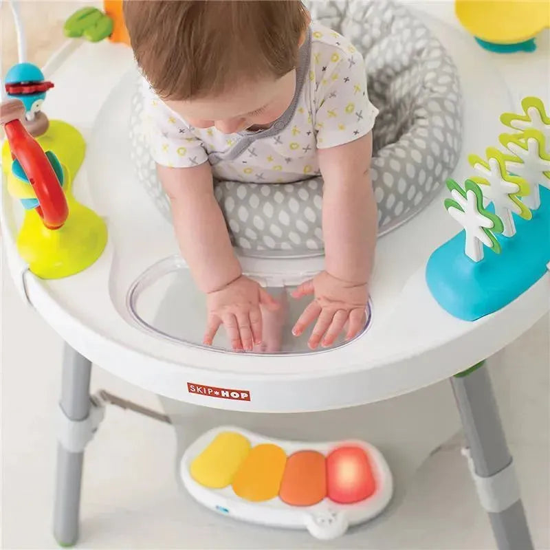 Skip Hop - Explore and More Baby's View 3-Stage Activity Center, White Image 9