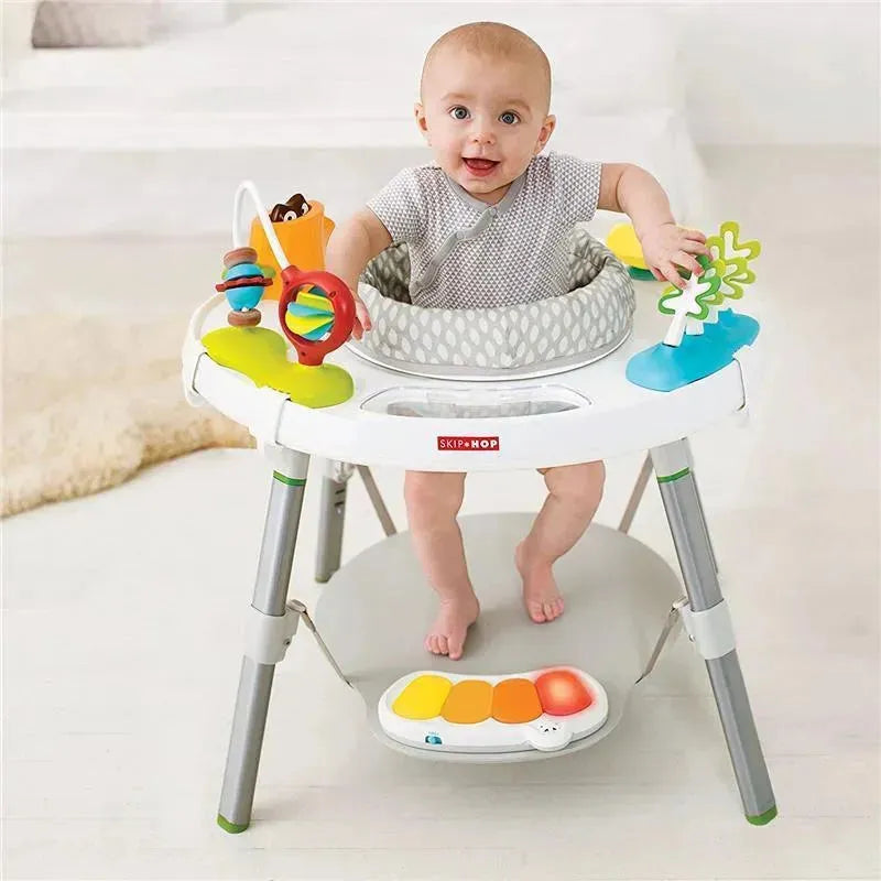 Skip Hop - Explore and More Baby's View 3-Stage Activity Center, White Image 2