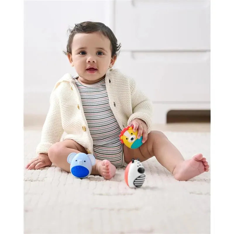 Skip Hop - Explore & More Egg Shaker Trio Set, Jungle Beat Image 5