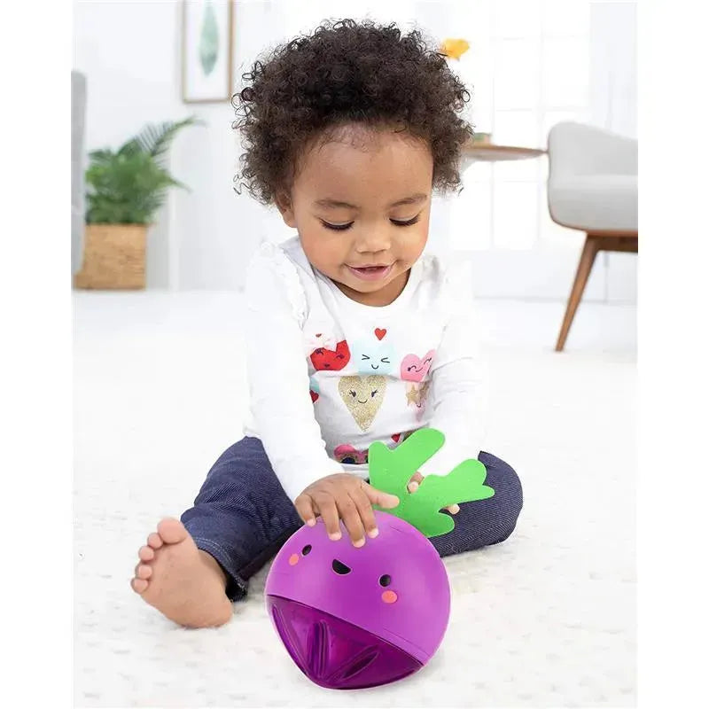 Skip Hop Farmstand Beetbox Crawl Ball, Developmental Learning Crawl Toy, Skip Hop Infant Toy Image 4