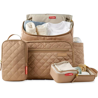 Skip Hop Forma Diaper Backpack, Camel  Image 1