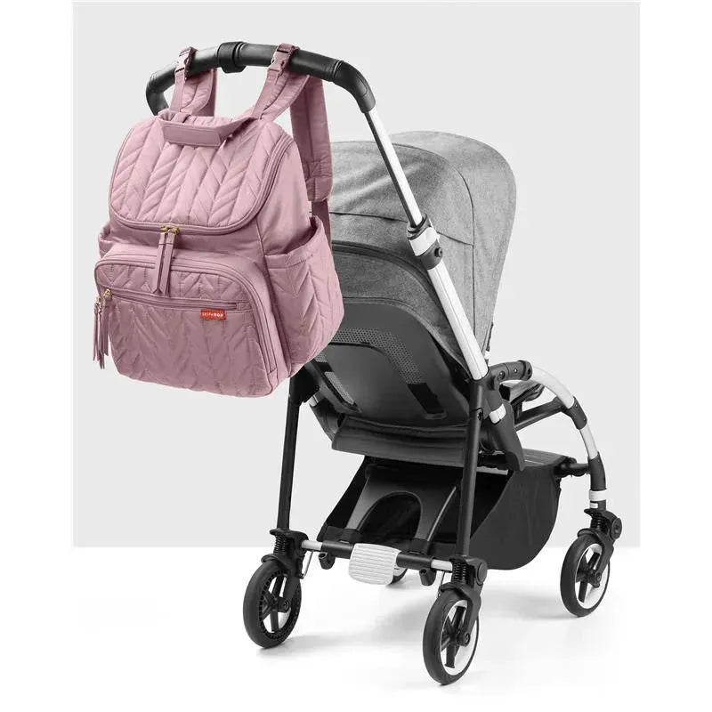 Skip Hop - Forma Diaper Backpack, Mauve Mist Image 5