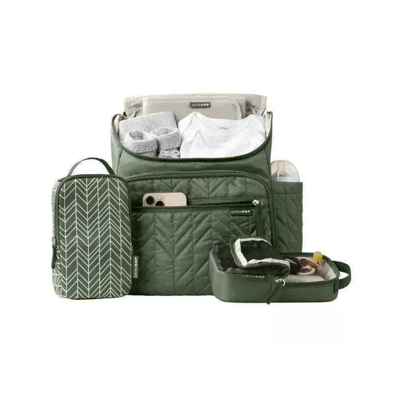 Skip Hop - Forma Diaper Backpack, Sage Image 4
