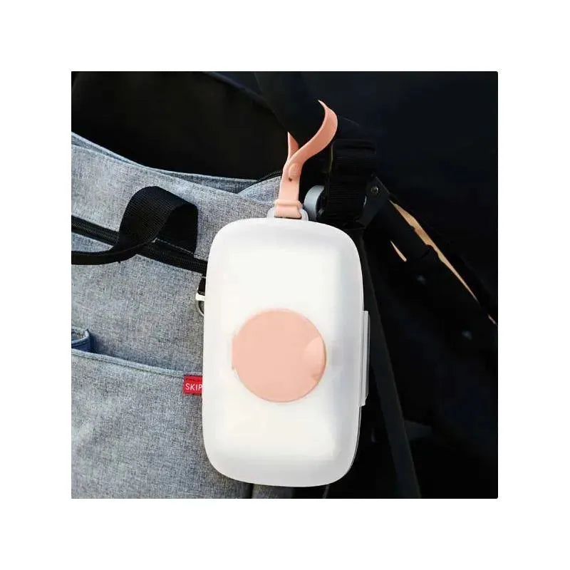 Skip Hop - Grab & Go Snug Seal Wipes Case, Blush Image 4