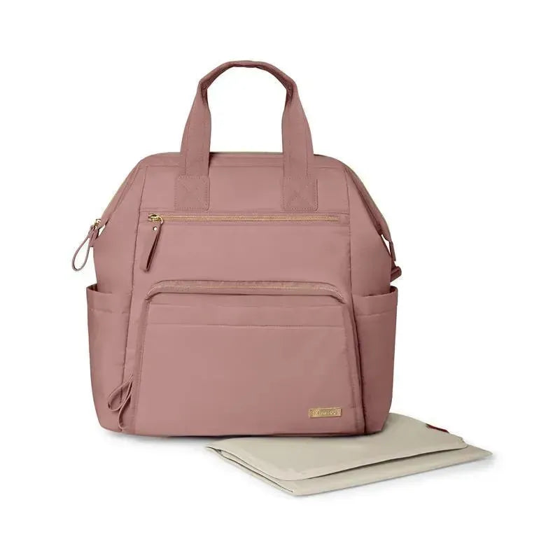 Skip Hop - Mainframe Baby Diaper Bag Backpack, Dusty Rose Image 9