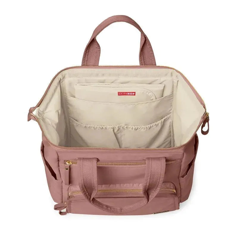 Skip Hop - Mainframe Baby Diaper Bag Backpack, Dusty Rose Image 3