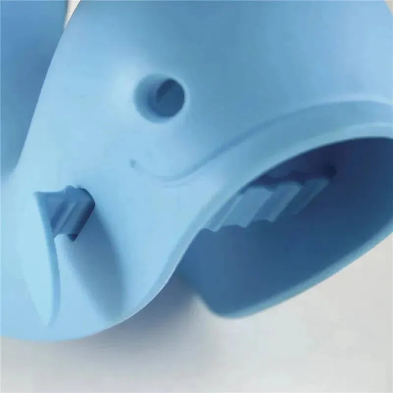 Skip Hop - Baby Bath Spout Cover, Universal Fit, Moby, Blue Image 4