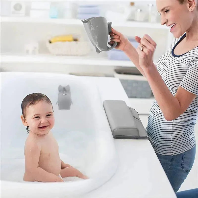 Skip Hop - Moby Baby Bath Essential Set, Grey 4pk Image 8