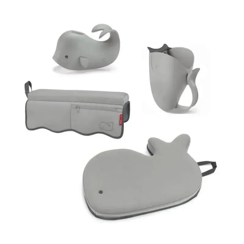 Skip Hop - Moby Baby Bath Essential Set, Grey 4pk Image 1