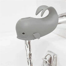 Skip Hop - Baby Bath Spout Cover, Universal Fit, Moby, Grey Image 2