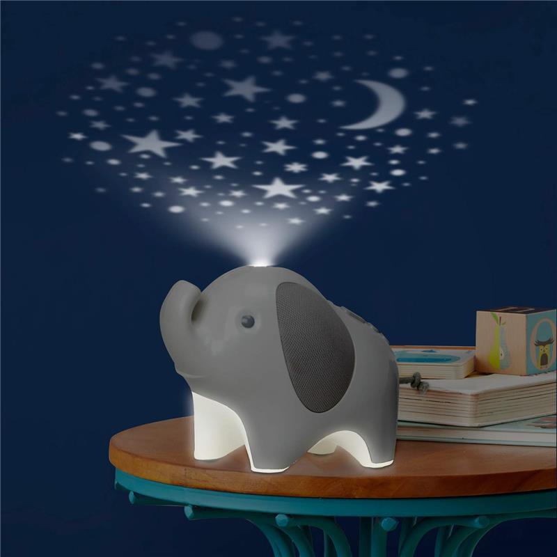 Skip Hop - Moonlight & Melodies Nightlight Soother - Elephant Image 3