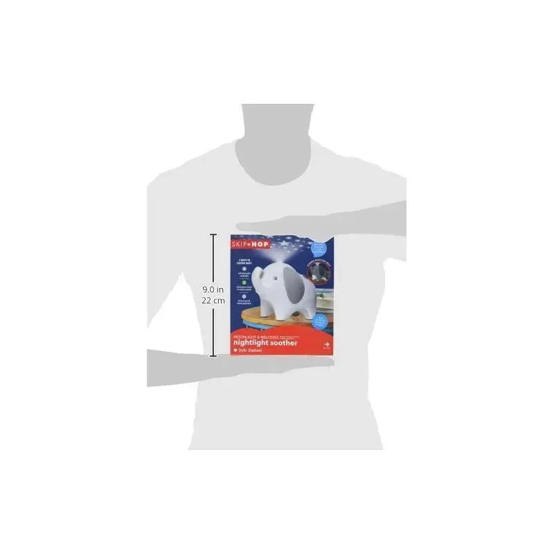 Skip Hop - Moonlight & Melodies Nightlight Soother - Elephant Image 3