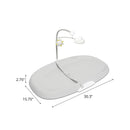 Skip Hop Nursery Style Wipe-Clean Changing Pad - Grey Image 5