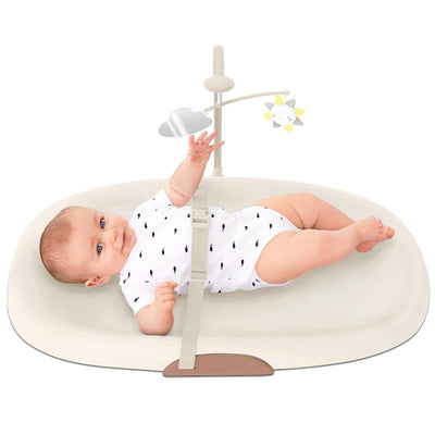 Skip Hop Nursery Style Wipe-Clean Changing Pad, Oat Image 1