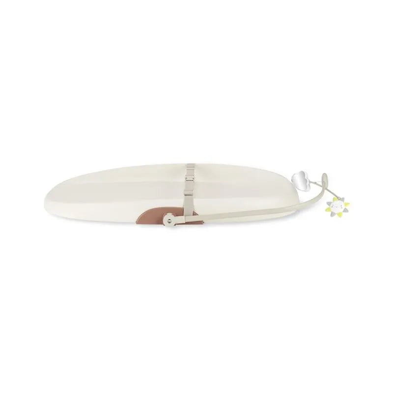 Skip Hop Nursery Style Wipe-Clean Changing Pad, Oat Image 3