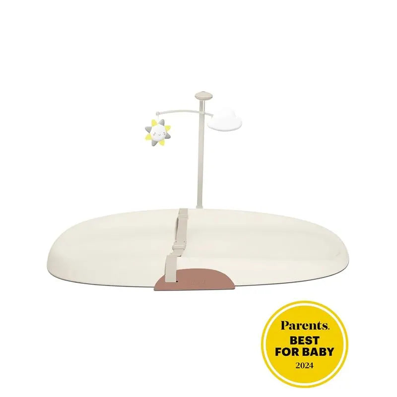 Skip Hop Nursery Style Wipe-Clean Changing Pad, Oat Image 5