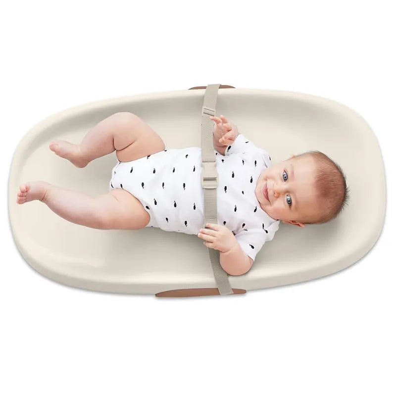 Skip Hop Nursery Style Wipe-Clean Changing Pad, Oat Image 7