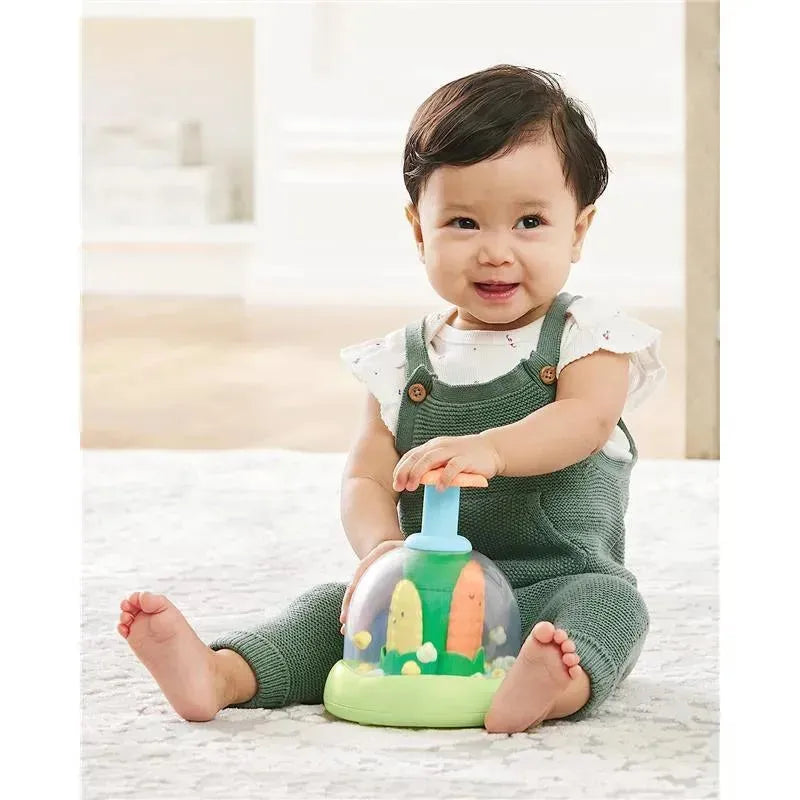Skip Hop - Farmstand Push and Spin Baby Learning Toy Image 4